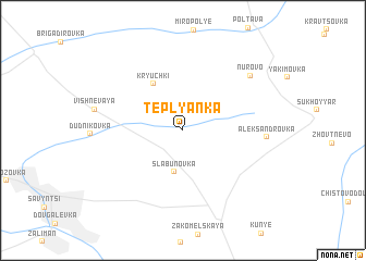 map of Teplyanka