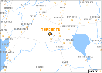 map of Tepobatu