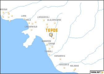 map of Tepoe
