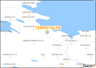 map of Teponkyulya