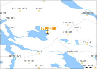 map of Teppana