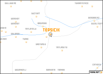 map of Tepsicik