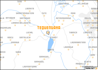 map of Tequendama