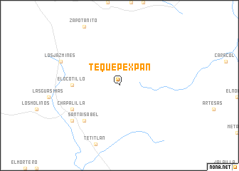 map of Tequepexpan