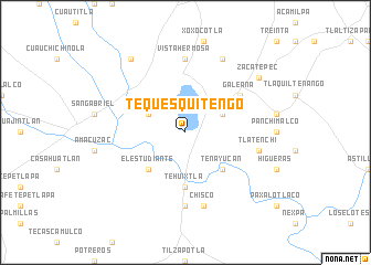 map of Tequesquitengo