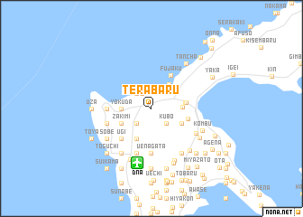 map of Terabaru