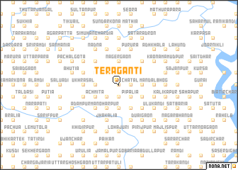 map of Teragānti