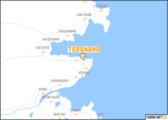 map of Terahama