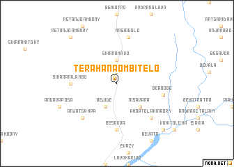map of Terahanaombitelo