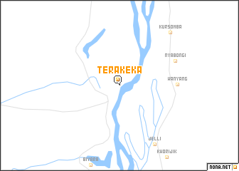 map of Terakeka