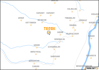 map of Terak