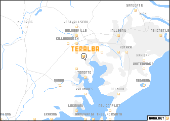 map of Teralba