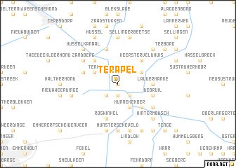 map of Ter Apel