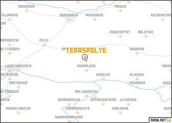 map of Teraspolʼye