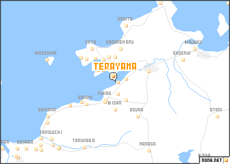map of Terayama