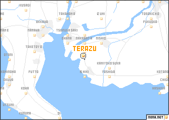 map of Terazu