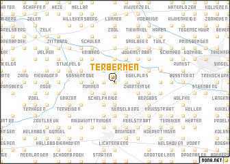 map of Terbermen