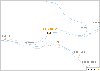 map of Terboy