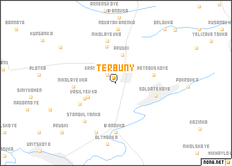 map of Terbuny