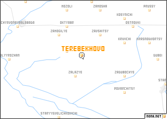 map of Terebekhovo