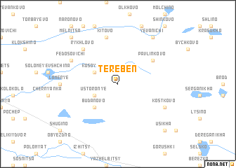 map of Tereben\