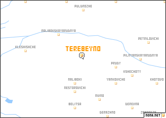 map of Terebeyno