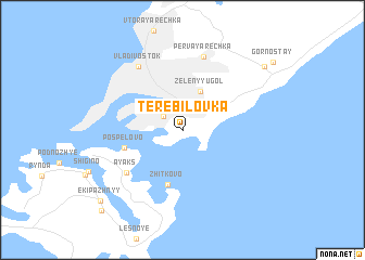 map of Terebilovka