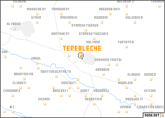 map of Terebleche