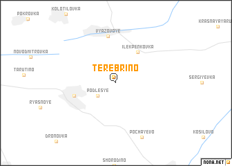 map of Terebrino