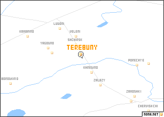 map of Terebuny