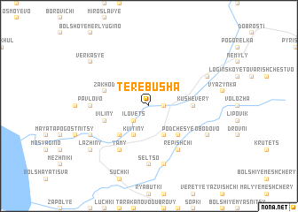 map of Terebusha