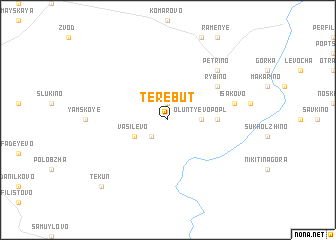 map of Terebut