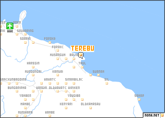 map of Terebu