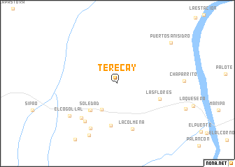 map of Terecay