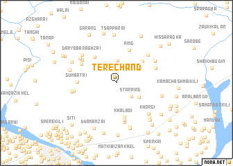 map of Tere Chand