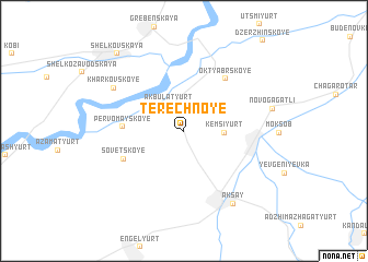 map of Terechnoye