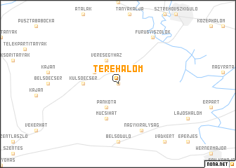 map of Terehalom