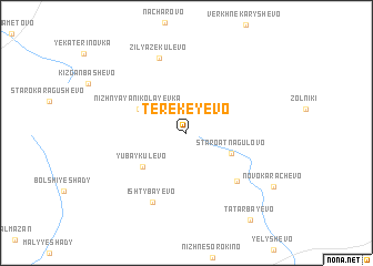 map of Terekeyevo