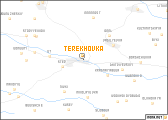 map of Terekhovka