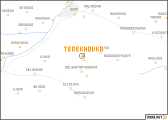 map of Terekhovka