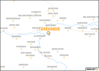 map of Terekhovo