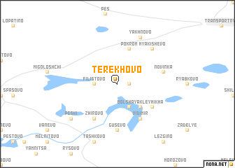 map of Terekhovo