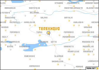 map of Terekhovo