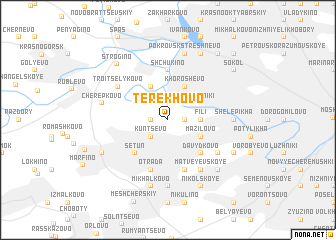 map of Terekhovo