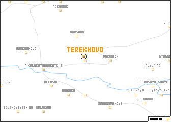 map of Terekhovo