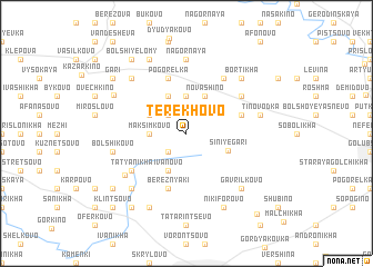 map of Terekhovo