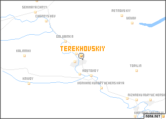 map of Terekhovskiy