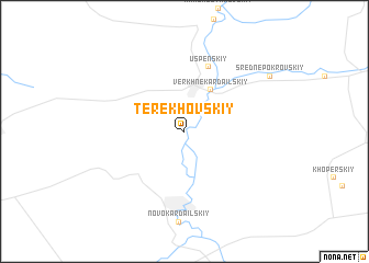 map of Terekhovskiy