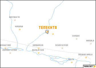 map of Terekhta