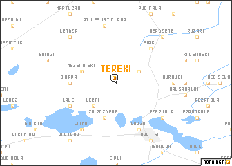 map of Tereki